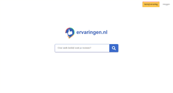 Desktop Screenshot of ervaringen.nl